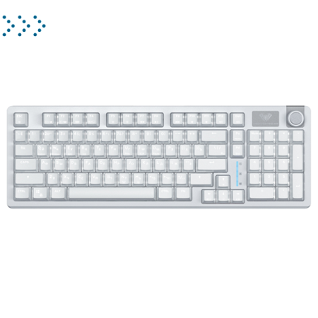 Клавиатуры AULA S98 White 3in1 (BT, 2.4 GHz, Wired)